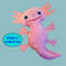 Stuffed animal pattern Axolotl  toy sewing  pattern Tutorial PDF  Plush pattern Plusie pattern Softie pattern 2.png