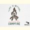 Campfire Camping SVG Design.png