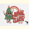 Retro Christmas Tree Cartoon Sublimation.png