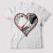 Heart Unisex Sneaker Shirt, Retro White Cement Reimagined 3s Tee, White Cement Reimagined 3s Dope Skill T-Shirt, Hoodie