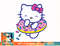 Hello Kitty Donut Sprinkles Floaty Summer Swimming T-Shirt copy.jpg