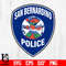 Badge San Bernardino Police svg eps dxf png file.jpg