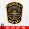 Badge Norfolk police svg eps dxf png file.jpg