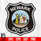 Badge Newark Police svg eps dxf png file.jpg