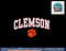 Clemson Tigers Arch Over Dark Heather Officially Licensed  png, sublimation copy.jpg