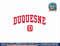Duquesne Dukes Arch Over Navy Officially Licensed  png, sublimation copy.jpg