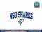 Nova Southeastern Sharks Arch Over Logo Officially Licensed  png, sublimation copy.jpg