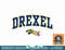 Drexel Dragons Arch Over Logo Officially Licensed  png, sublimation.jpg