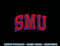 SMU Mustangs Retro Arch Block  .jpg