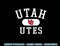 Utah Utes Womens Varsity Red Officially Licensed  .jpg