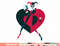 Harley Quinn Heart png, digital print,instant download.jpg