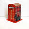 A set of wood in British design . Holder stylized as a red telephone booth . Combs with a pattern of England  (8).jpg