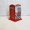 A set of wood in British design . Holder stylized as a red telephone booth . Combs with a pattern of England  (14).jpg
