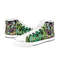 Rick And Morty Custom Adults High Top Canvas Shoes for Fan, Women and Men, Rick And Morty High Top Canvas Shoes