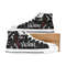 Venom Custom Adults High Top Canvas Shoes for Fan, Women and Men, Venom High Top Canvas Shoes, Venom Marvel Comics Shoes