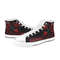 Deadpool Custom Adults High Top Canvas Shoes for Fan, Women and Men, Deadpool High Top Canvas Shoes, Deadpool Sneaker