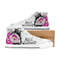 Alice in Wonderland Cheshire Cat High Top Canvas Shoes for Fan, Women and Men, Alice in Wonderland High Top Canvas Shoes