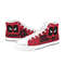 Deadpool High Top Canvas Shoes for Fan, Women and Men, Deadpool High Top Canvas Shoes, Deadpool Sneaker