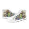 The Legend of Zelda Skyward Sword High Canvas Shoes for Fan, Women and Men, The Legend of Zelda High Top Canvas Shoes