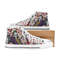 Joker High Canvas Shoes for Fan, Women and Men, Joker High Canvas Shoes, Joker DC Comics Sneaker, Joker Shoes