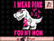 I Wear Pink For My Mom Breast Cancer Awareness Toddler Son png, instant download.jpg
