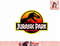 Jurassic Park Classic Logo Red & Orange Gradient png, instant download.jpg