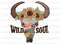 Wild Soul Bull Skull PNG  Western png  Western Design  Sublimation Design  Digital Design Download  Western Sublimation  Western Shirt - 1.jpg