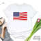 American Flag Baseball Dad T-Shirt, American Flag Baseball, Father's Day Gift, Happy Father's Day, Baseball Team, Patriotic Baseball T-Shirt - 1.jpg