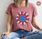 American Flag T-Shirt, Patriotic Gift, 4th Of July Shirt, America Sunflower Shirt, USA Flower Graphic Tees, Freedom TShirt, Independence Day - 4.jpg