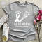 Brain Cancer Shirt, Gray Ribbon Shirt, Cancer Awareness, Cancer Support Shirt, Cancer Survivor, Cancer Fighter Shirt, Cancer TShirt - 2.jpg