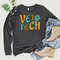 Retro Vet Tech Sweatshirt, Unisex Vet Tech Hoodie, Veterinarian Long Sleeve Shirt, Veterinary Hoodie, Vet Tech Week Gifts for Veterinarian - 1.jpg