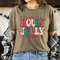 Holly Jolly Funny Christmas T shirt, funny chritmas t-shirt, Christmas t-shirt, holiday apparel, Retro christmas, Women graphic tee - 4.jpg