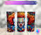 Horror 20oz Skinny Tumbler Wrap PNG Sublimation - Movie Character Tumbler Straight and Tapered PNG Instant Download-1.jpg