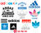 Adidas Logo fashion brand svg