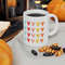 Colorful Hearts Ceramic Mug 11oz, Mug Gift for Love, Gift Mug for Valentine's Day, Ceramic Mug 11oz - 1.jpg