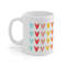 Colorful Hearts Ceramic Mug 11oz, Mug Gift for Love, Gift Mug for Valentine's Day, Ceramic Mug 11oz - 3.jpg