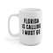 Florida Is Calling I Must Go Coffee Mug  Microwave and Dishwasher Safe Ceramic Cup  Moving To Florida State Tea Hot Chocolate Gift Mug - 8.jpg