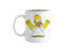 Homer The Simpsons Comedy TV Show American Woohoo  - Novelty Cute Funny Anniversary Birthday Present, 11 - 15 Oz White Coffee Tea Mug Cup - 1.jpg