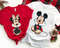 Mickey and Minnie Mouse Plaid Shirt  Disney Valentine's Day T-shirt  Disneyland Couple Matching Tee  Disneyland Trip Gift for Him Her - 1.jpg