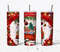 Merry Christmas Red Truck Buffalo Red Plaid, Christmas Tumbler, Christmas Skinny Tumbler.Jpg