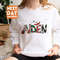 Personalized Christmas Teacher Sweatshirt, Teacher Shirt, Christmas Doodle Letters,Teacher Sweatshirt,Teacher Gift, Elementary Teacher Shirt - 1.jpg