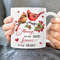 Cardinal bird, Fresh cranberry, Always on my mind, forever in my heart - Heaven White Mug_8537.jpg