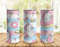 Floating Unicorns 20oz Straight Tumbler Wrap Seamless Design PNG.jpg