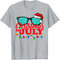 Christmas In July Santa Hat Sunglasses Summer Celebration T-Shirt - 41699 - 6.jpg