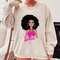 Black Doll Curly Afro Shirt, Black Barbie Shirt, Barbie Movie 2023 Tee, Barbie Tshirt For Girls, Barbie Squad Shirt,Barbie Gifts For Women - 5.jpg