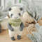 Panda bear knitting pattern, cute handmade panda toy 06.jpg