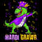 Mardi Gras Dabbing T Rex Dinosaur Mardi Grawr Bead Costume T-Shirt.jpg