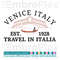 Venice Italy Embroidery Design File main image - This embroidery designs files featuring Venice Italy from Cities and Countries. Digital download in DST & PES f