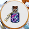 Aquarius zodiac sign cross stitch, Bottle cross stitch, Galaxy cross stitch, Starry sky cross stitch, Small cross stitch, Digital PDF.jpg