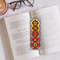 cross stitch bookmark pattern ethnic style